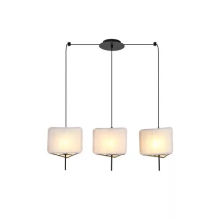 EUROLAMP ARTE ILLUMINA URBAN Függesztett lámpatest 3ΧΕ14 ΜΑΧ 40W 800Χ250Χ900mm Bézs 