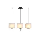 EUROLAMP ARTE ILLUMINA URBAN Függesztett lámpatest 3ΧΕ14 ΜΑΧ 40W 800Χ250Χ900mm Bézs 