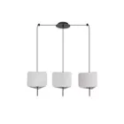 EUROLAMP ARTE ILLUMINA URBAN Függesztett lámpatest 3ΧΕ14 ΜΑΧ 40W 800Χ250Χ900mm Bézs 