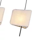 EUROLAMP ARTE ILLUMINA URBAN Függesztett lámpatest 3ΧΕ14 ΜΑΧ 40W 800Χ250Χ900mm Bézs 