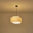 EUROLAMP ARTE ILLUMINA URBAN Függesztett lámpatest 1XΕ27 MAX 60W Φ400Χ1090mm Bézs 