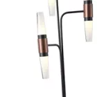 EUROLAMP ARTE ILLUMINA VELAS Állólámpa beépített LED 18W 250X1600mm Fekete - GOLD 