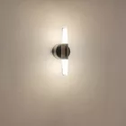 EUROLAMP ARTE ILLUMINA VELAS Falilámpa beépített LEDt LED 6W Φ80X240mm Fekete - GOLD 