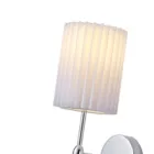EUROLAMP ARTE ILLUMINA VELI Falilámpa Fehér 1XE14 ΜΑΧ 40W 180Χ130Χ400mm 