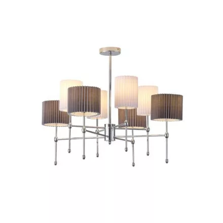 EUROLAMP ARTE ILLUMINA VELI Függesztett lámpatest Fehér Fekete 8XE14 MAX 40W Φ840X640mm 