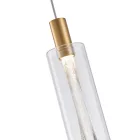 EUROLAMP ARTE ILLUMINA VIAL Függesztett lámpatest üvegbürával 7 6W Φ60x1700mm 
