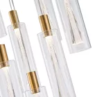 EUROLAMP ARTE ILLUMINA VIAL Függesztett lámpatest 9 üvegbürával 60W Φ300mm 