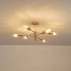 EUROLAMP ARTE ILLUMINA VINY Függesztett lámpatest GOLD 6XE14 MAX 40W Φ830X330mm 