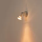 EUROLAMP ARTE ILLUMINA VORRAS SPOT MOVABLE Fém Fehér1XGU10 D70XH105mm 