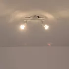 EUROLAMP ARTE ILLUMINA VORRAS SPOT MOVABLE Fém Fehér2XGU10 220X80X125mm 