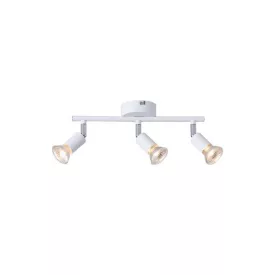   EUROLAMP ARTE ILLUMINA VORRAS SPOT MOVABLE Fém Fehér3XGU10 300X80X125mm 