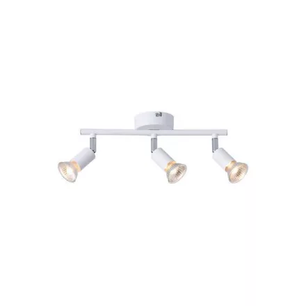 EUROLAMP ARTE ILLUMINA VORRAS SPOT MOVABLE Fém Fehér3XGU10 300X80X125mm 