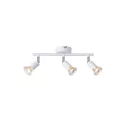 EUROLAMP ARTE ILLUMINA VORRAS SPOT MOVABLE Fém Fehér3XGU10 300X80X125mm 