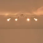 EUROLAMP ARTE ILLUMINA VORRAS SPOT MOVABLE Fém Fehér4XGU10 600X80X130mm 