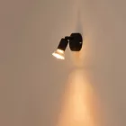 EUROLAMP ARTE ILLUMINA VORRAS SPOT MOVABLE Fém Fekete 1XGU10 D70XH105mm 