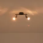 EUROLAMP ARTE ILLUMINA VORRAS SPOT MOVABLE Fém Fekete 2XGU10 220X80X125mm 