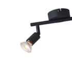 EUROLAMP ARTE ILLUMINA VORRAS SPOT MOVABLE Fém Fekete 2XGU10 220X80X125mm 