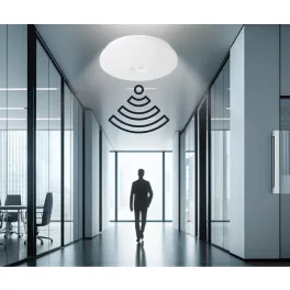 Mozgásérzékelős mennyezti lámpa